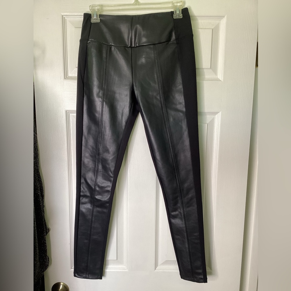 Zella Multi-Media Black Leggings, size S, NWOT